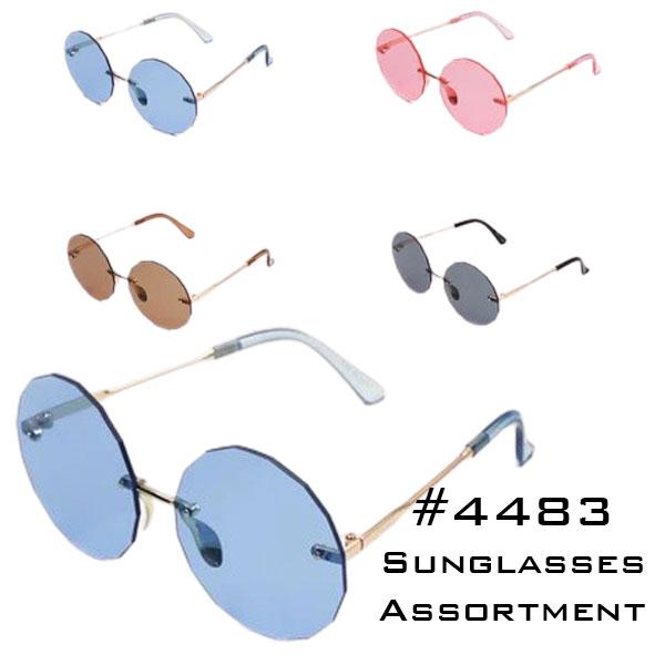 wholesale Hand Painted Reading Glasses Sunglasses #4483 Twelve Pack - 