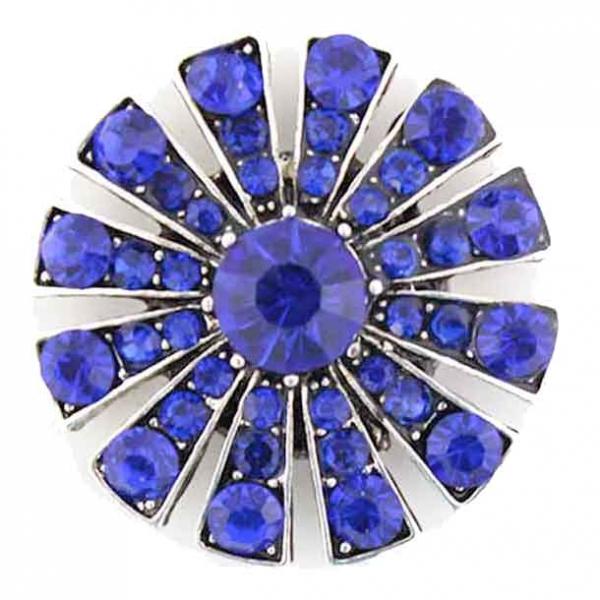 2997 - Artful Design Magnetic Brooches 408AQ - Starburst<br>Sapphire MB - 1.25