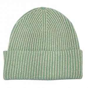 Wholesale 3114 - Winter Knit Hats 1094 - Mint<br>
Metallic Ribbed Beanie - One Size Fits Most