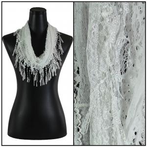 1225 - Christmas Ideas  Infinity Victorian Lace - White - One Size Fits All