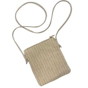 2011 - Wicker Look Summer Bags 2006 - Ivory<br>
Wicker Look Crossbody Bag - 