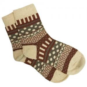 3748 - Crew Socks Lake Placid Beige - Woman's 6-10