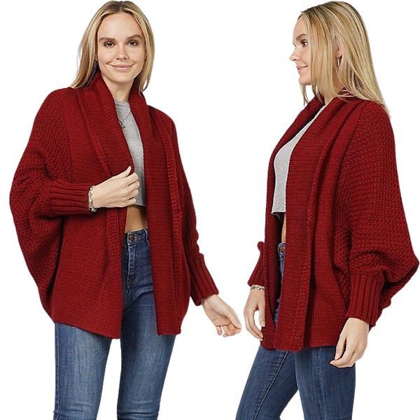 Wholesale10908 - Sweater Cardigan