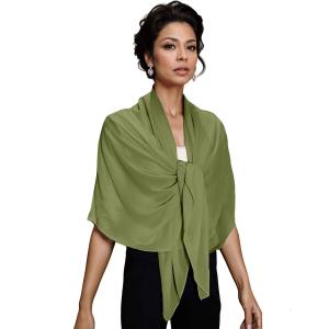 Wholesale 3837 -  Georgette Dress Shawls Avocado<br>
Georgette Shawl - 27