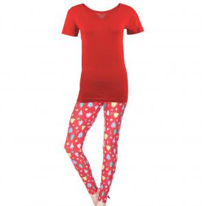 3487 - The Perfect Christmas Loungewear The Perfect Christmas Loungewear<br>
Short Sleeve #05 - One Size Fits Most