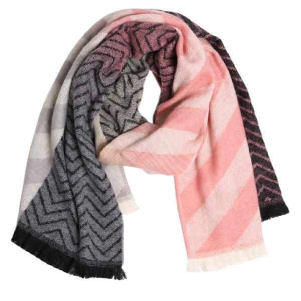 2407 - Chevron and Stripe Shawls 2407 - Pink Multi
Chevron and Stripes  - 26