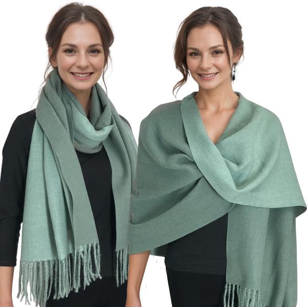 wholesale 2404 - Two-Tone Scarves 2404 - Two Tone Mint - 26