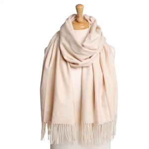 2402 - Solid Color Scarves 2402 - Ivory - 26