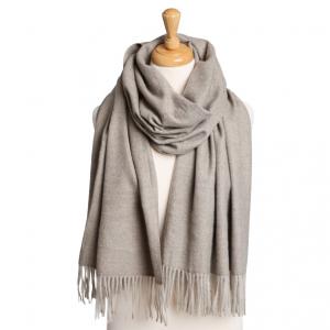 2402 - Solid Color Scarves 2402 - Grey - 26