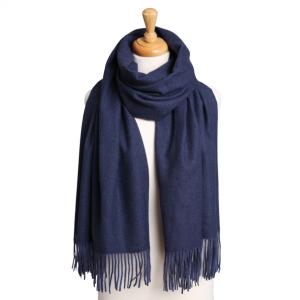 2402 - Solid Color Scarves 2402 - Navy - 26