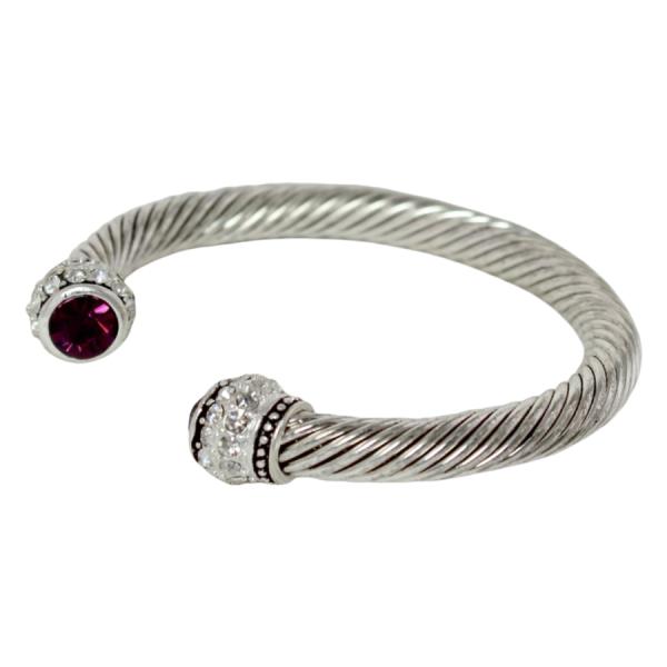 Fashion  Bracelets Cable - Amethyst MB - 