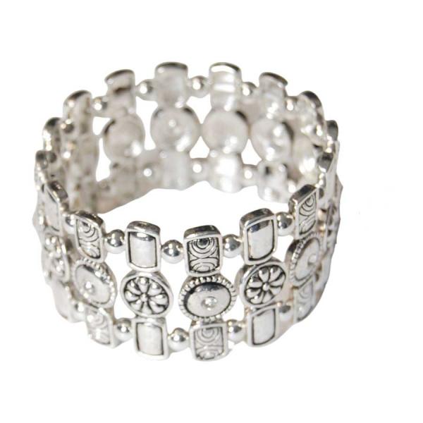 Fashion  Bracelets 1023 - Silver MB - 