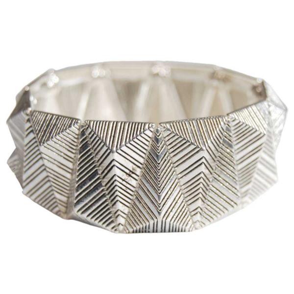 Fashion  Bracelets 1034 - Silver MB - 