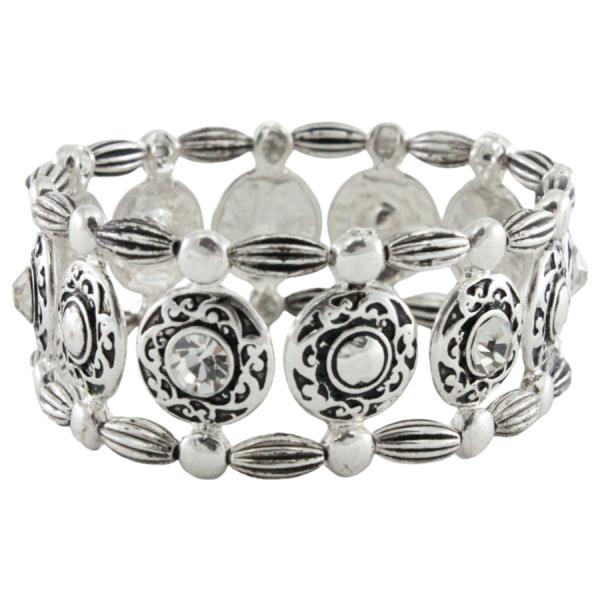 Fashion  Bracelets 1098 - Silver MB - 