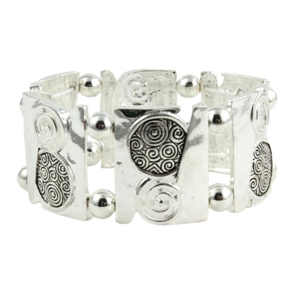 Fashion  Bracelets 1091 - Silver MB - 