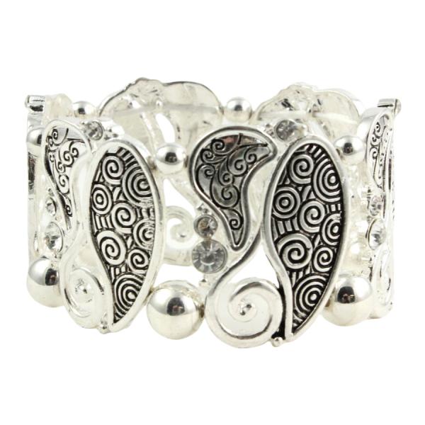 Fashion  Bracelets 1090 - Silver MB - 