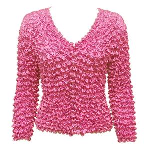  C21 -Gourmet Popcorn - Collarless Cardigan Bubblegum - One Size Fits Most