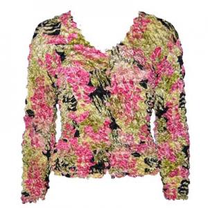  C21 -Gourmet Popcorn - Collarless Cardigan Tropical Heat - One Size Fits Most