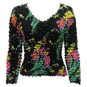  C21 -Gourmet Popcorn - Collarless Cardigan Floral Fantasy - One Size Fits Most