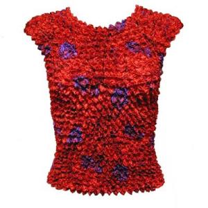 572 - Gourmet Popcorn - Sleeveless Red Garden - One Size Fits Most