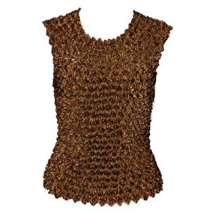 572 - Gourmet Popcorn - Sleeveless Brown  - One Size Fits Most