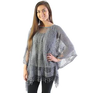 8392 - Crochet Poncho