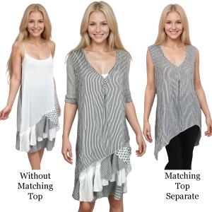 Wholesale 2920
Summer Dress/Tunic Set