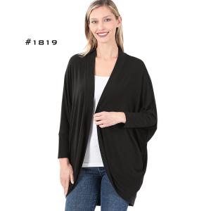 Wholesale Cocoon Wrap Cardigan 1819