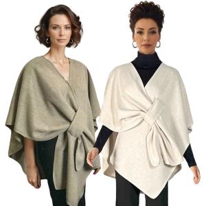 Wholesale LC16 <p> Luxury Wool Feel Loop Cape