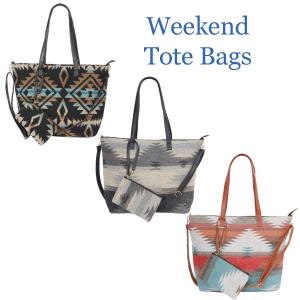 3720 - Weekend Tote Bag/Pouch 2 pc Sets