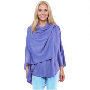 4213 <p> Cashmere Feel Loop Pull Through Wrap