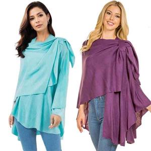 #4213 
Cashmere Feel 
Loop Pull Through Wrap