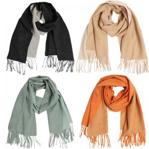 Wholesale 2404 
Two-Tone Scarves