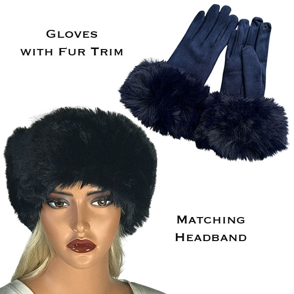 3750 - Faux Rabbit Fur Headbands & Matching Gloves 3750 - 09<br>Burgundy
Fur Headband with Matching Gloves - One Size Fits Most