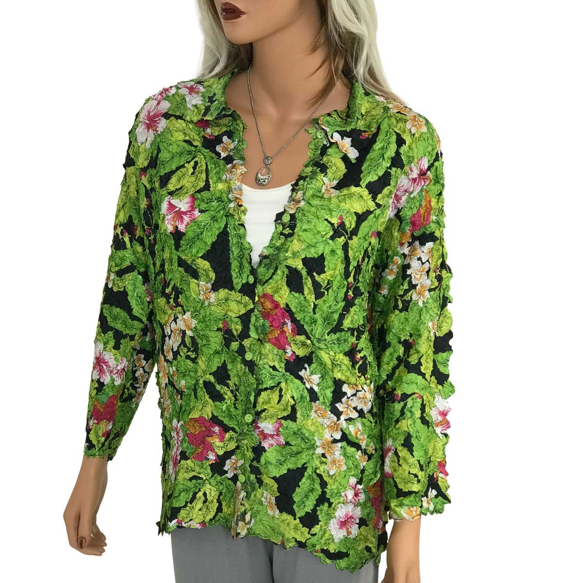 Tropical Floral - Green 