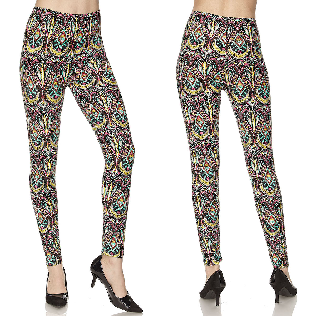 1284P - Leggings (Brushed Fiber Prints)