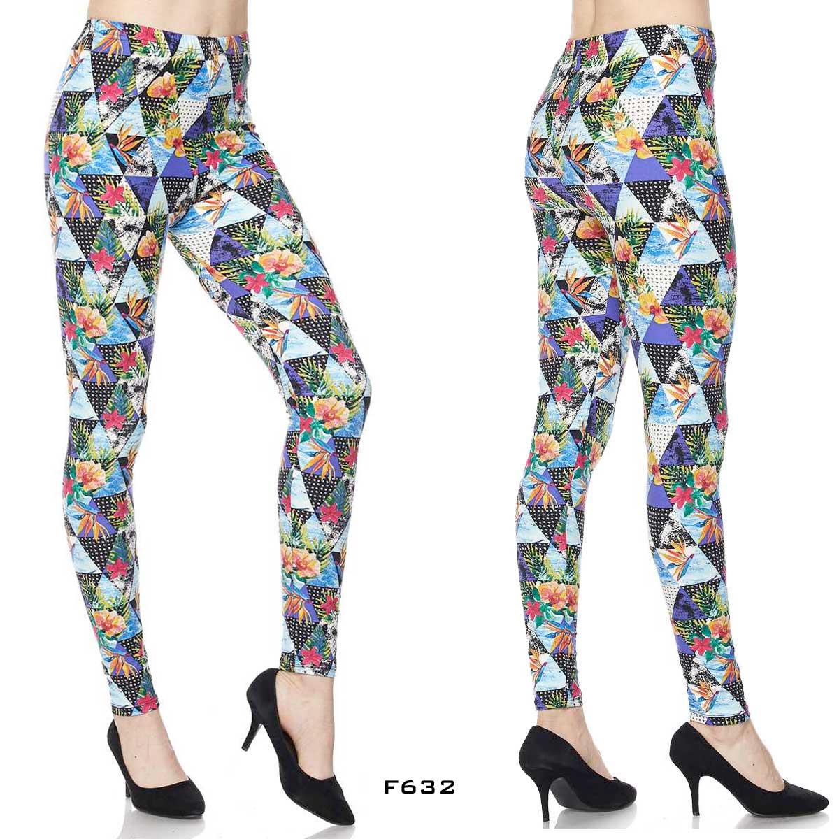 1284P - Leggings (Brushed Fiber Prints)