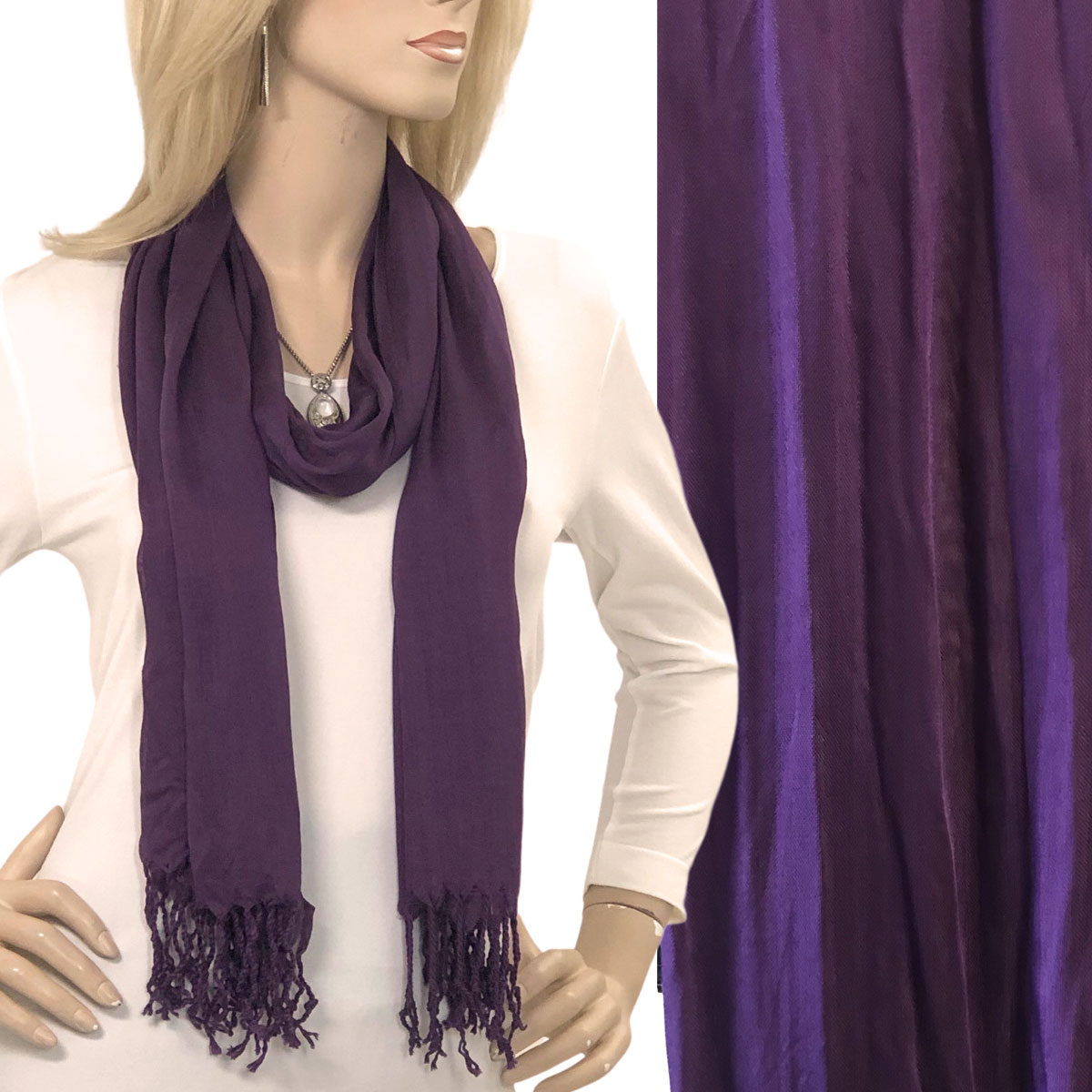 100 - Cotton/Silk Blend Scarves 