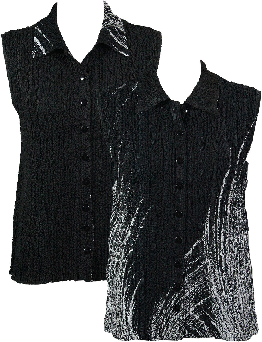 1732 - Reversible Magic Crush Button-Up Vests