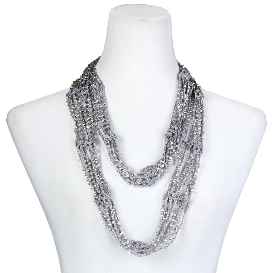Silver w/ Silver Beads (28)