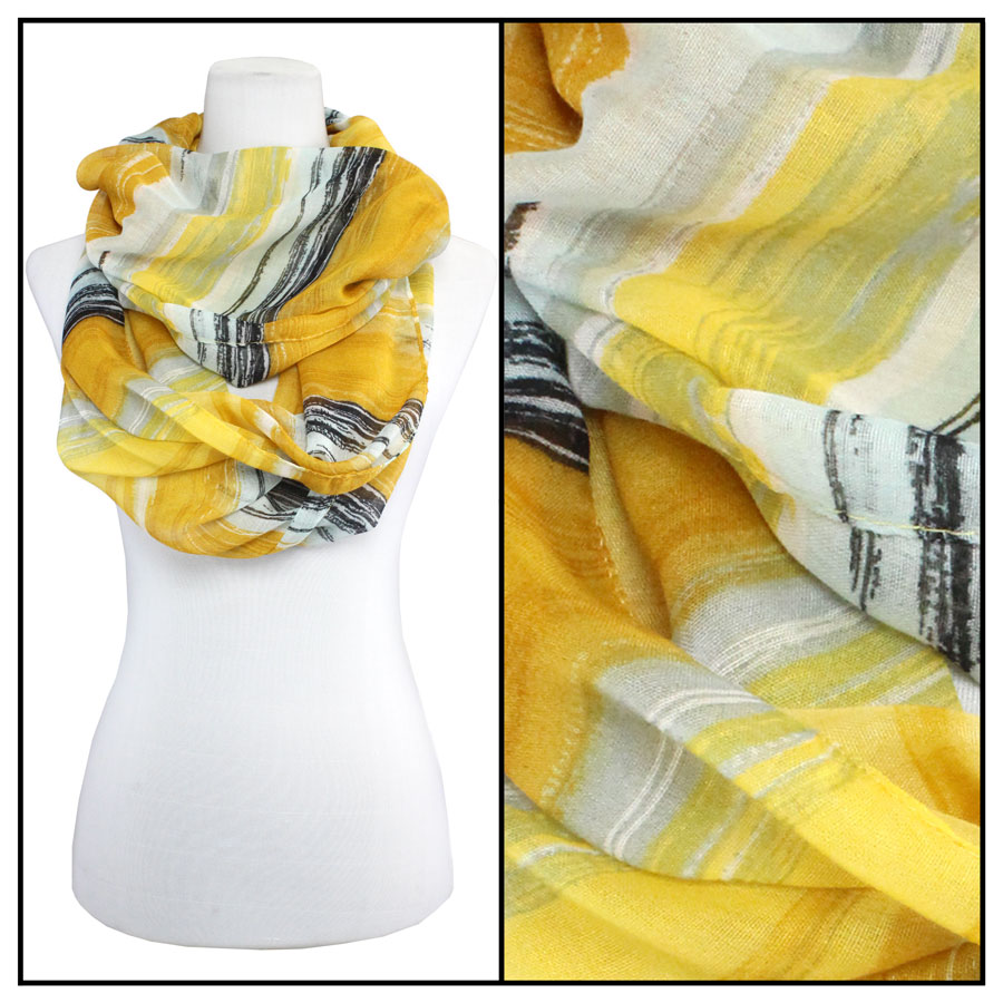 C Infinity Scarves - Watercolor Stripes 3262