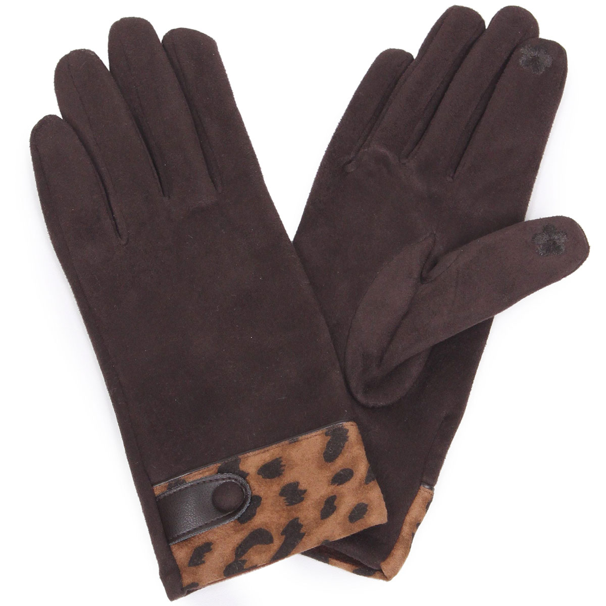 2390 - Touch Screen Smart GLOVES - 3557 - Brown (MB)