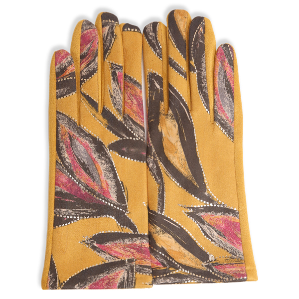 867 - Mustard Leaves<br>
Touch Screen Smart Gloves

