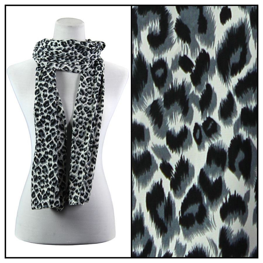 Leopard Print 3162 - Grey