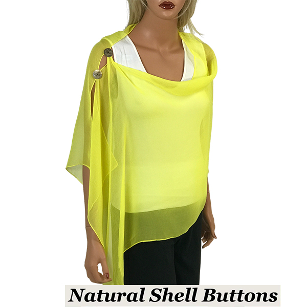 SBS-SOY Shell Buttons<br> Solid Yellow