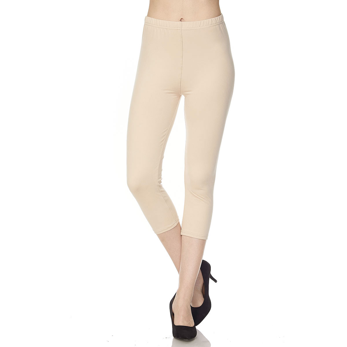 Buy online Off White Solid Full Length Leggings from Capris & Leggings for  Women by Valles365 By S.c. for ₹429 at 52% off