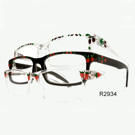 Hand Painted Reading Glasses #2934 12 Pack