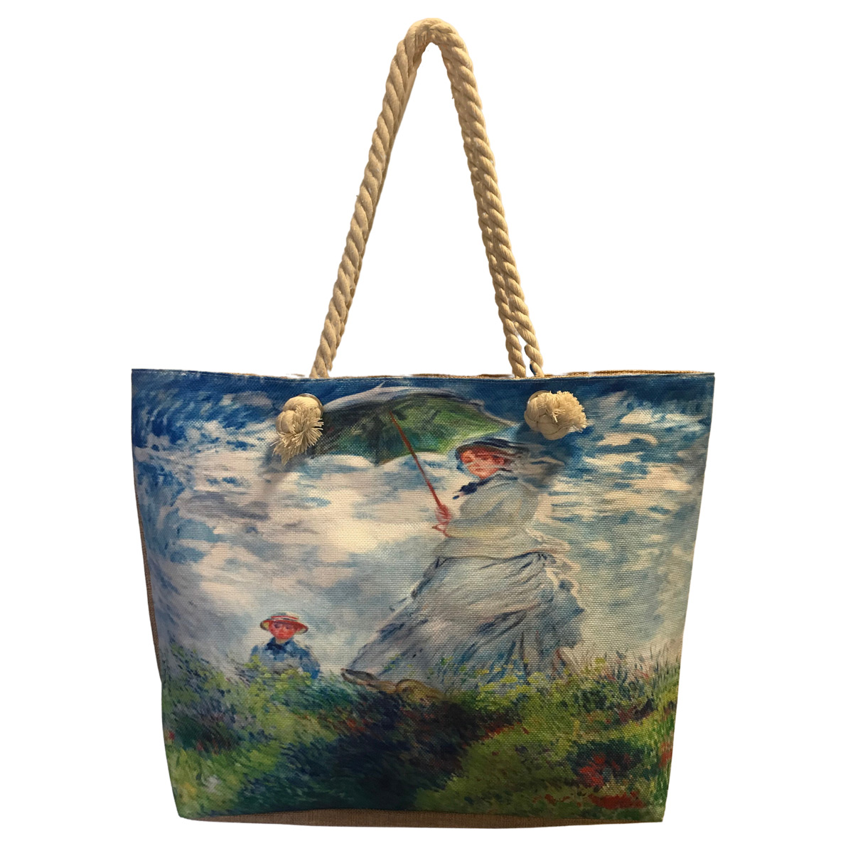 331 - Woman with a Parasol (Claude Monet)