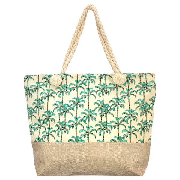2067 - Palm Tree<br>
Summer Tote Bag
