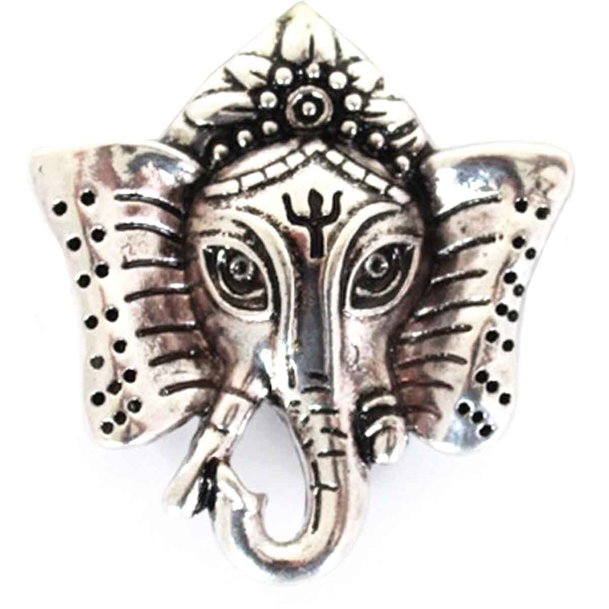 531 Silver Ganesha Elephant